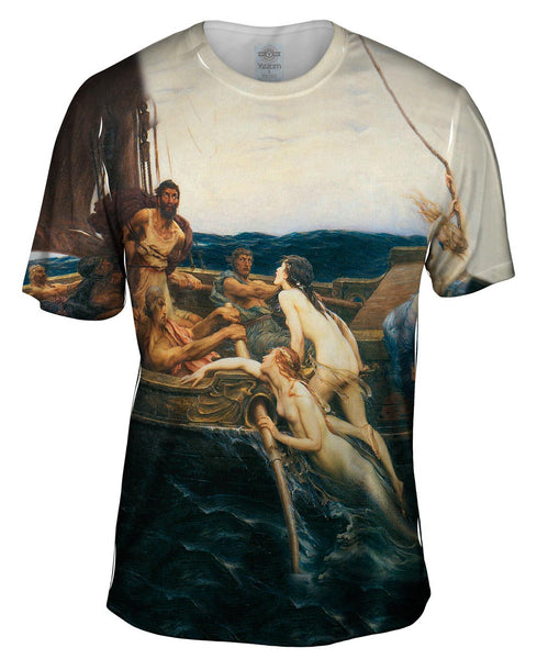 Herbert James Draper - "Ulysses And The Sirens" (1909) Mens T-Shirt