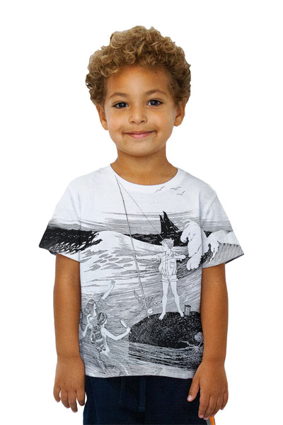 Kids Ida Rentoul - "Outhwaite Fishing For Mermaids"&nbsp;Kids T-Shirt