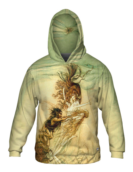 Arthur Rackham - "Rhine Maidens Tease" (1910)&nbsp;Mens Hoodie Sweater