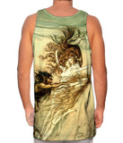 Arthur Rackham - "Rhine Maidens Tease" (1910)