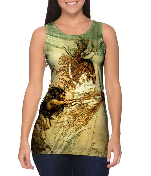 Arthur Rackham - "Rhine Maidens Tease" (1910)&nbsp;Womens Tank Top