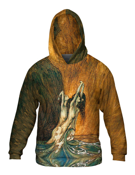 Arthur Rackham - "The Rhines Fair Children" (1910)&nbsp;Mens Hoodie Sweater