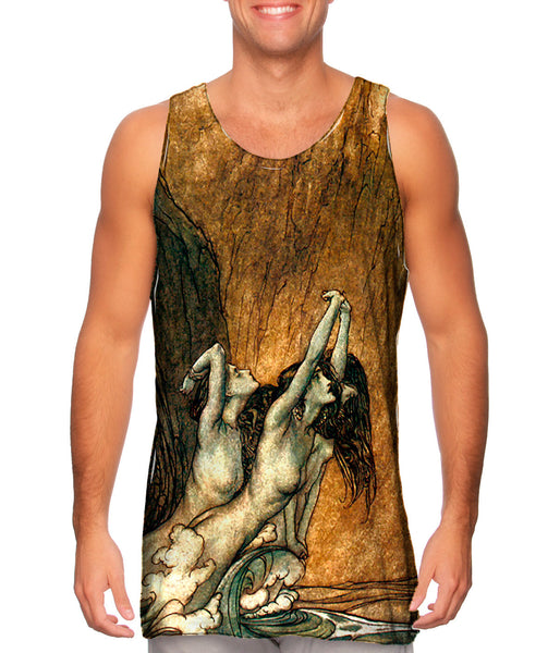 Arthur Rackham - "The Rhines Fair Children" (1910) Mens Tank Top