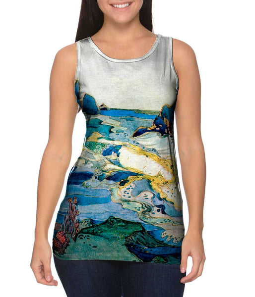 Jessie M King - "The Fisherman"&nbsp;Womens Tank Top