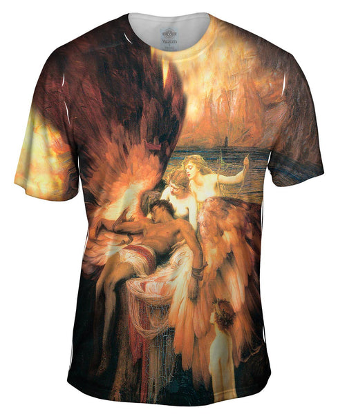 Herbert Draper - "The Lament Of Icarus" (1898) Mens T-Shirt