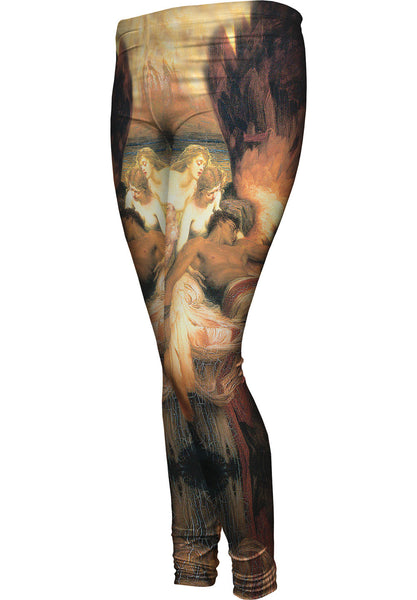 Herbert Draper - "The Lament Of Icarus" (1898)&nbsp;Womens Leggings