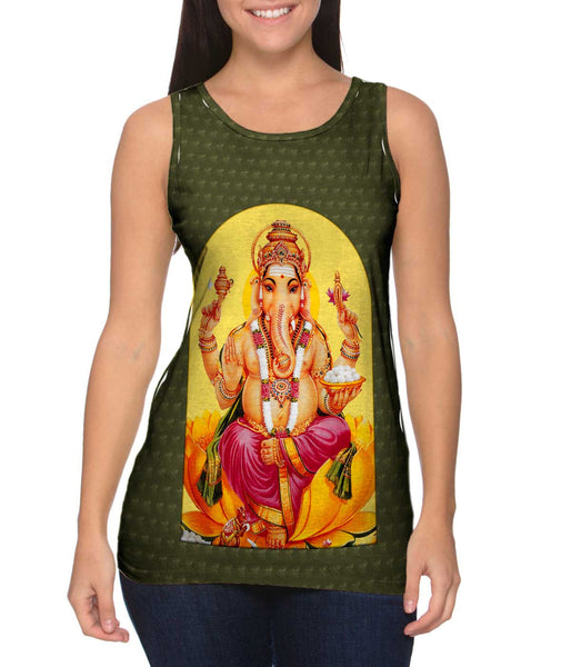 India - "Ganesh"&nbsp;Womens Tank Top