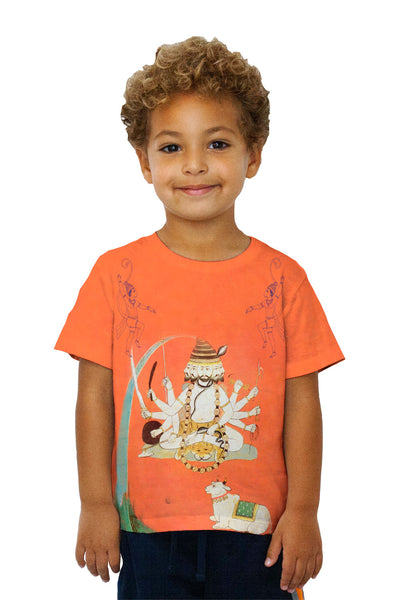 Kids India - "Shiva With Sacred Bull"&nbsp;Kids T-Shirt