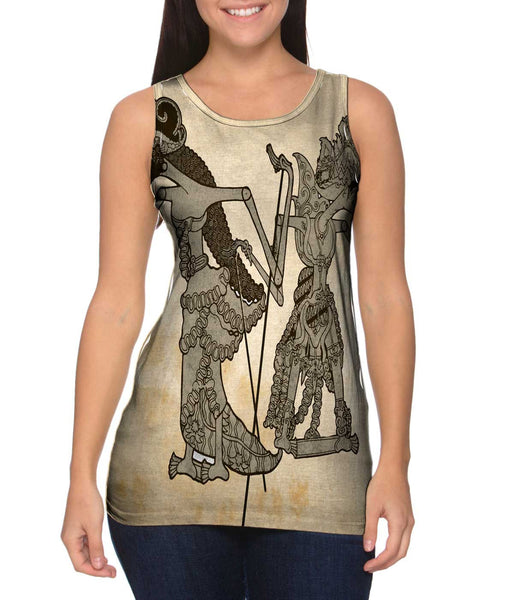 India - "Rama And Sinta"&nbsp;Womens Tank Top