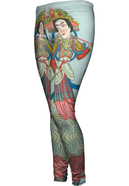 Japan - "The Goddess Of Water" Womens Leggings
