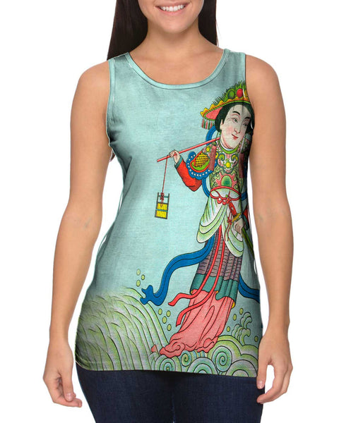 Japan - "The Goddess Of Water"&nbsp;Womens Tank Top