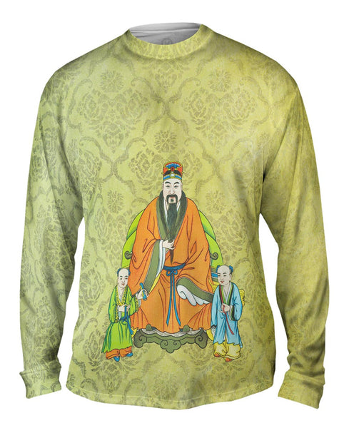 Japan - "Hoatouo And His Two Attendants" Mens Long Sleeve