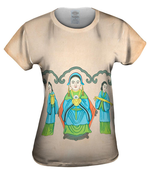 Japan - "Goddess That Cures Eye Disease" Womens Top