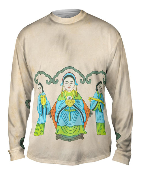 Japan - "Goddess That Cures Eye Disease" Mens Long Sleeve