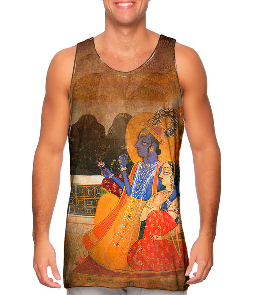 Indian - "Krishna and Radha"&nbsp;Mens Tank Top