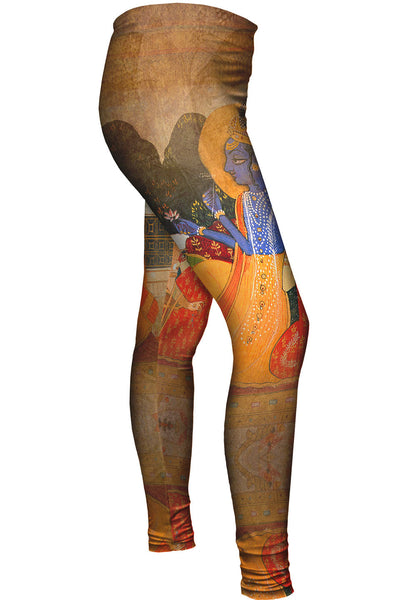 Indian - "Krishna and Radha" Womens Leggings
