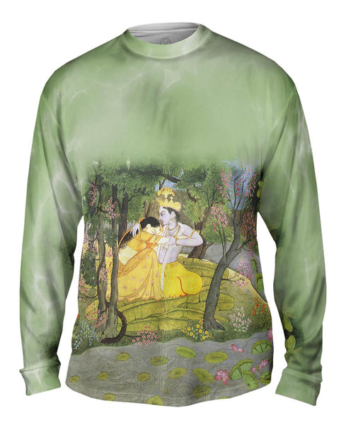 Indian - "Krishna and Radha 2" Mens Long Sleeve