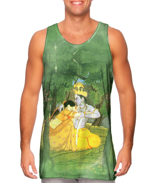 Indian - "Krishna and Radha 2"&nbsp;Mens Tank Top