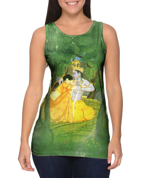 Indian - "Krishna and Radha 2"&nbsp;Womens Tank Top