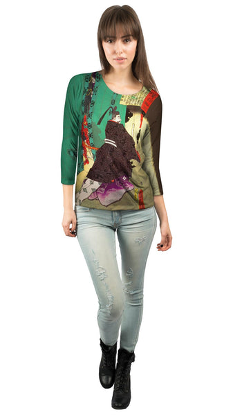 Japan - "Gods And Demons 123"&nbsp;Womens 3/4 Sleeve