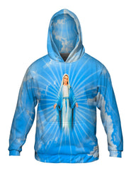 トップス AND MARY Mary loose hoodie set up navy Blessed Virgin Mary