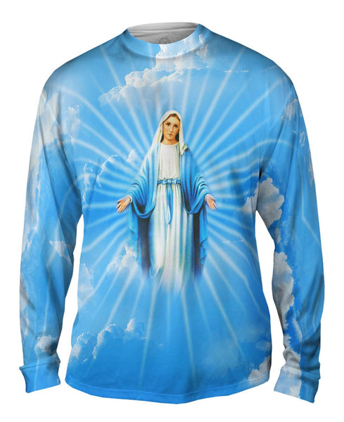 "Blessed Virgin Mary" Mens Long Sleeve