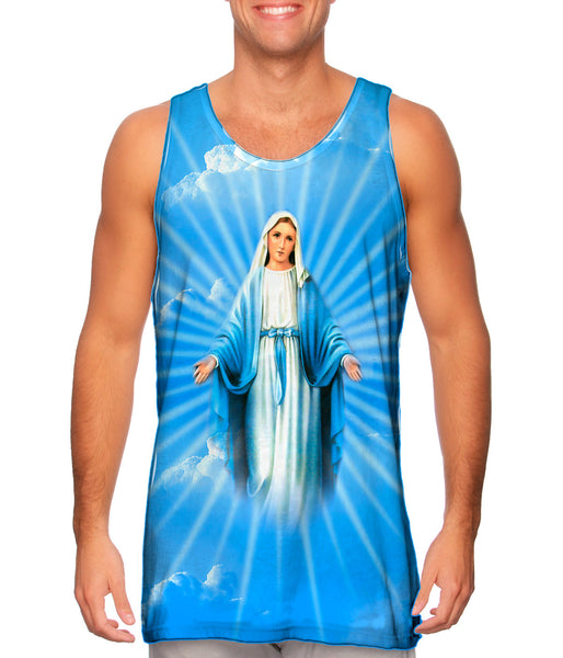 "Blessed Virgin Mary" Mens Tank Top