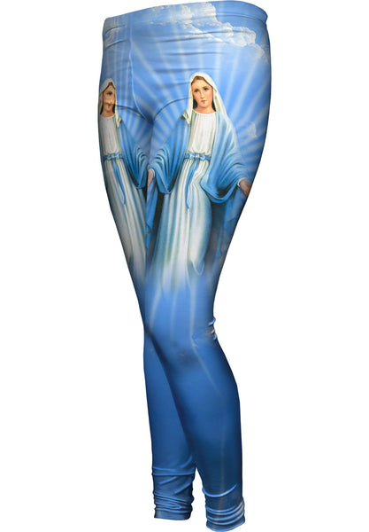 "Blessed Virgin Mary" Womens Leggings