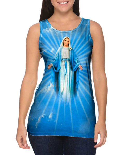 "Blessed Virgin Mary" Womens Tank Top