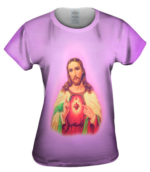 "Blessing Jesus Pink" Womens Top