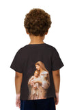 Kids "Virgin Mary Jesus and a lamb"