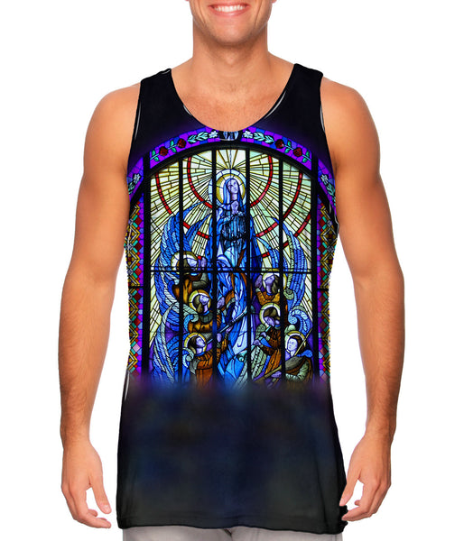 "Stained Glass Church" Mens Tank Top