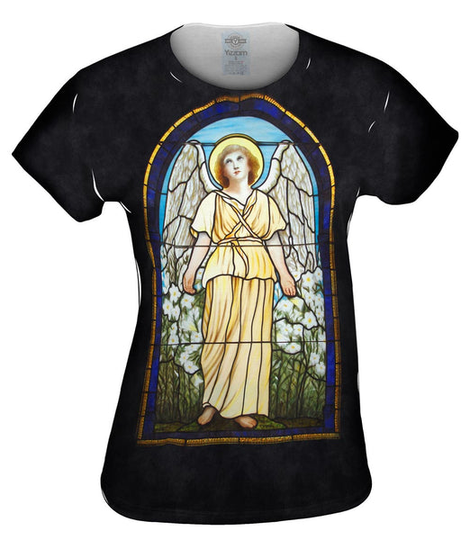 "Stained Glass Angel" Womens Top