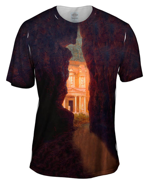 Frederic Edwin - "Church Petra" (1874) Mens T-Shirt