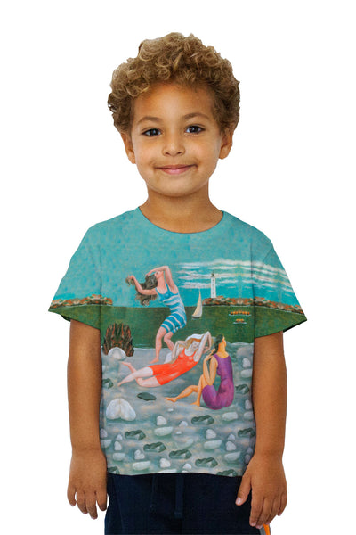Kids Pablo Picasso - "The Bathers" (1918) Kids T-Shirt