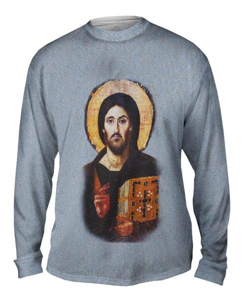 "Oldest Christ Depiction" Mens Long Sleeve