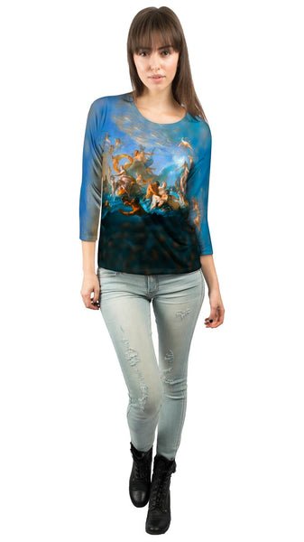 Nicolas Coypel - "The Abduction of Europa"&nbsp;Womens 3/4 Sleeve