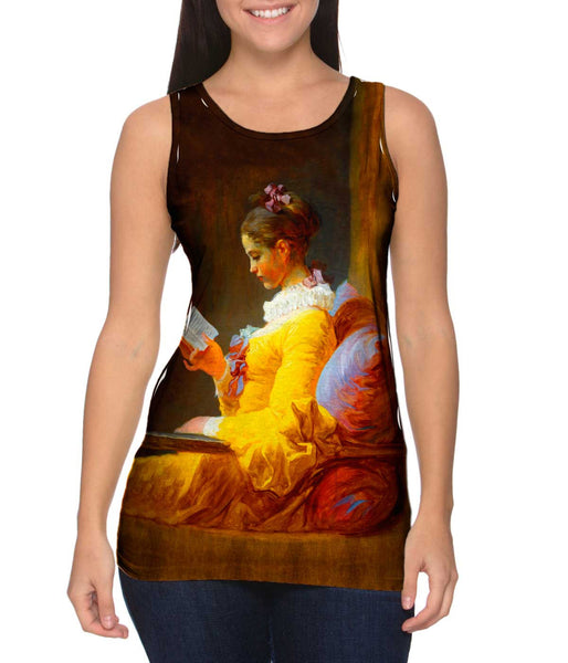 Jean Honore Fragonard - "The Reader" (1776)&nbsp;Womens Tank Top