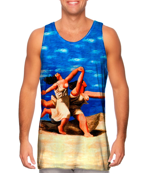 Pablo Picasso - "Two Women Running on the Beach" (1922) Mens Tank Top