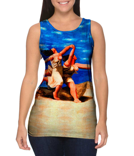 Pablo Picasso - "Two Women Running on the Beach" (1922) Womens Tank Top
