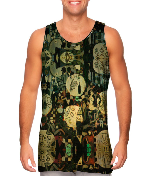 Salvador Dali - "Cabaret Scene" (1922) Mens Tank Top
