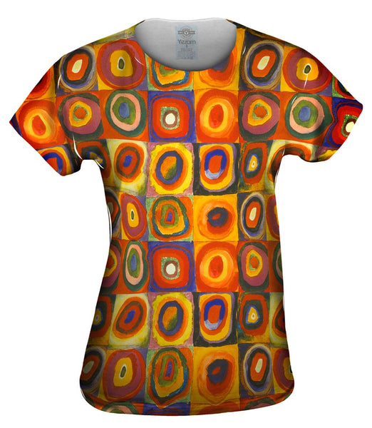 Vassili Kandinski - "Squares with Concentric Circles" (1913) Womens Top