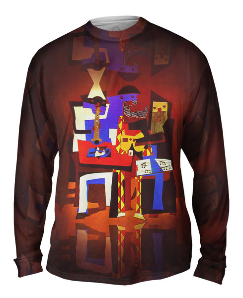 Pablo Picasso - "Three Musicians" (1921) Mens Long Sleeve