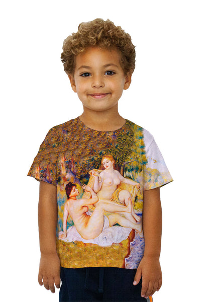 Kids Auguste Renoir - "The Large Bathers" (1887)&nbsp;Kids T-Shirt