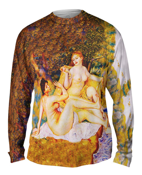 Auguste Renoir - "The Large Bathers" (1887) Mens Long Sleeve