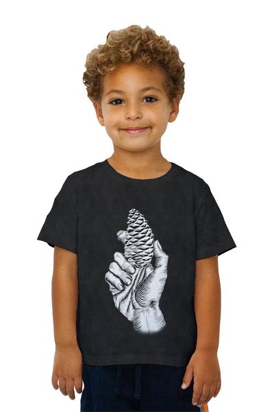 Kids M.C.Escher - "Hand with Fir Cone" (1921)&nbsp;Kids T-Shirt