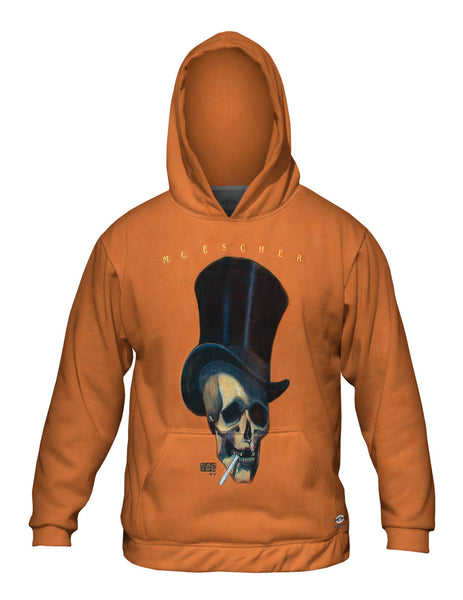 M.C.Escher - "Smoking Warning" (1917)&nbsp;Mens Hoodie Sweater