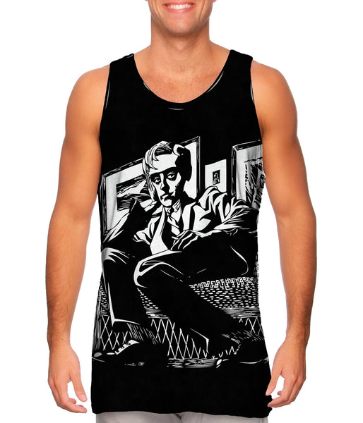 M.C.Escher - "Self Portrait in a Chair" (1920)&nbsp;Mens Tank Top