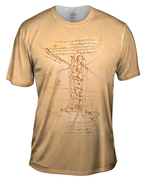 Leonardo DaVinci - "Flying Machine" (1487) Mens T-Shirt