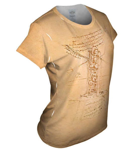 Leonardo DaVinci - "Flying Machine" (1487)&nbsp;Womens Top